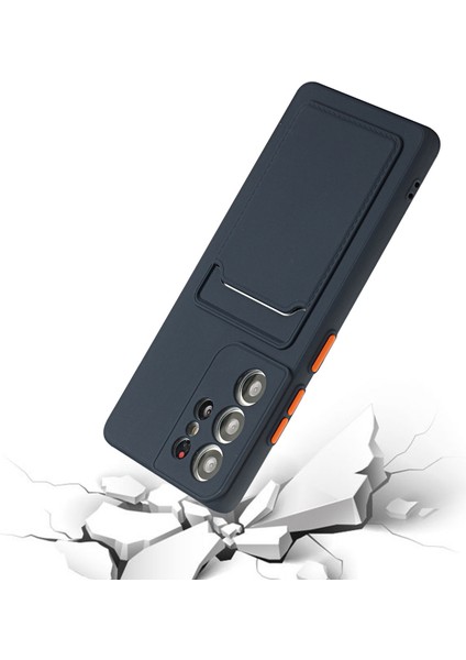 Samsung Galaxy S23 Ultra, Esnek Tpu Koruyucu Telefon Kapağı Kart Tutucu ile Anti-Drop Telefon Kılıfı (Yurt Dışından) modelleri