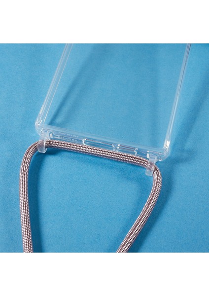 Samsung Galaxy S23 Için Ultra Tpu+Akrilik Telefon Damla Geçirmez Kapak Long Lanyard ile Net Çizgiye Karşı Çizgi Kılıfı (Yurt Dışından) modelleri