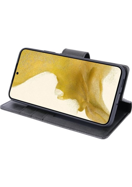 Samsung Galaxy S23 Plus Fall Anti-Fall Söndürülebilir Cüzdan Kılıfı Pu Deri Çıkarılabilir Iç Manyetik Tpu Kabuk Stand Telefon Kapağı (Yurt Dışından) modelleri