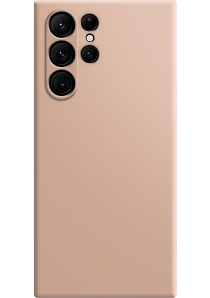 Samsung Galaxy S23 Ultra, Mikrofiber Astar Tasarımı Düz ​​kenar Yumru Köpek Koruyucu Kapak Için Kauçuk Cep Telefonu Tpu Kılıf (Yurt Dışından)