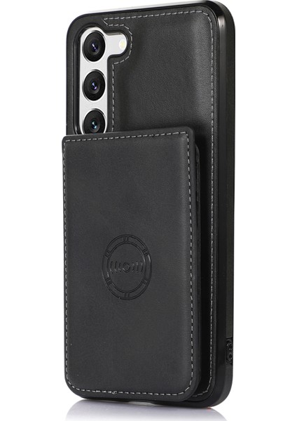 Samsung Galaxy S23 Için Plus Kart Tutucu Telefon Kılıfı Pu Deri Kaplamalı Tpu Kickstand Araba Montajı Metal Sayfası (Yurt Dışından) fiyatları