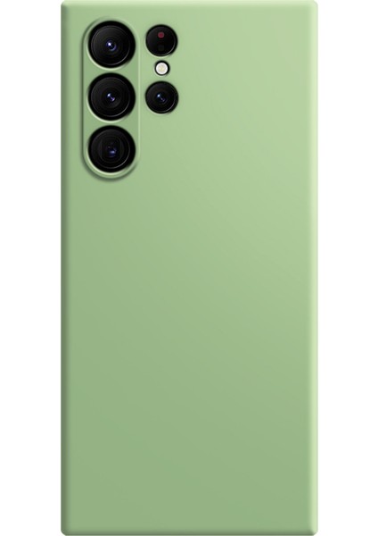 Samsung Galaxy S23 Ultra, Mikrofiber Astar Tasarımı Düz ​​kenar Yumru Köpek Koruyucu Kapak Için Kauçuk Cep Telefonu Tpu Kılıf (Yurt Dışından)