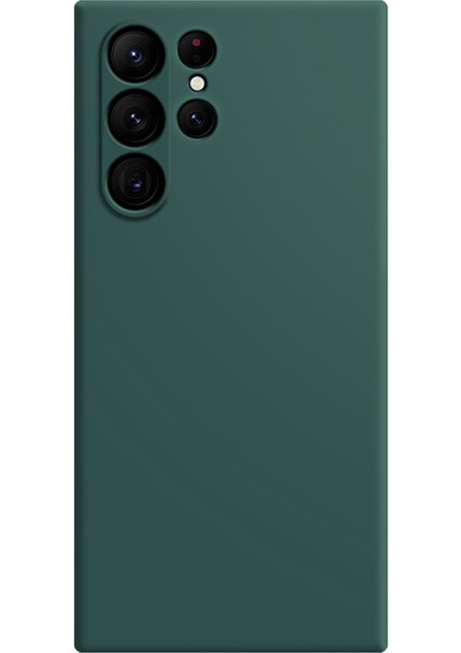 Samsung Galaxy S23 Ultra, Mikrofiber Astar Tasarımı Düz ​​kenar Yumru Köpek Koruyucu Kapak Için Kauçuk Cep Telefonu Tpu Kılıf (Yurt Dışından)