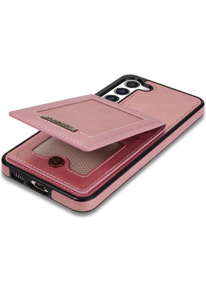 Samsung Galaxy S23 Artı Rfıd Engelleme Kartı Tutucu Kickstand Pu Deri Kaplamalı Tpu Kasa Şok Geçirmez Telefon Kapağı (Yurt Dışından) indirimleri