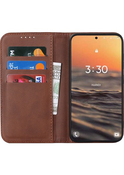Samsung Galaxy S23 Için Artı Telefon Kapağı Buzağı Dokusu Pu Deri Standı Manyetik Emilim Anti-Cüzdan Cüzdan Telefon Kasası (Yurt Dışından) fiyatları