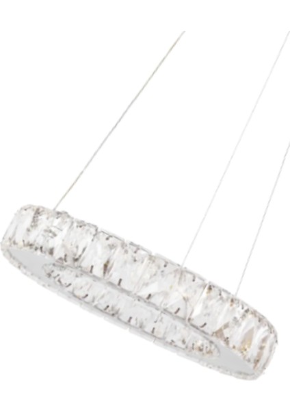 Işıltı Tek Katlı Sarkıt Kristal - Yuvarlak Taşlı Avize - Salon - Yatak Odası - Mutfak - Hol modelleri