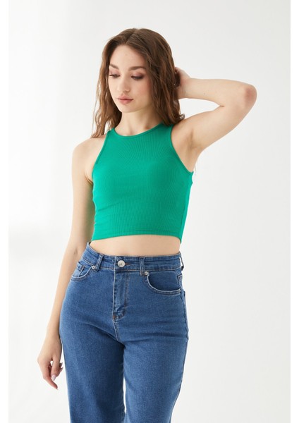 Kadın Fitilli Crop modelleri
