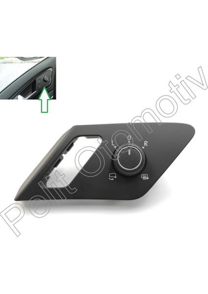 Golf 7 / 7,5 Ayna Ayar Düğmesi Katlanabilir 5G0959565 / 5G0959565A fiyatları