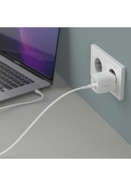 Çift Usb-C 45W Şarj Cihazı WCH011VFWH