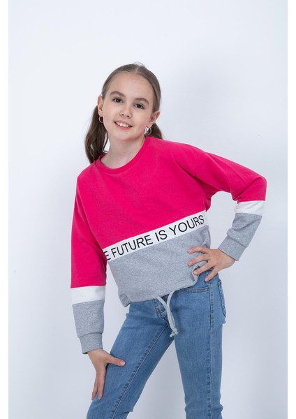 Kız Çocuk Baskılı Sweatshirt fiyatları