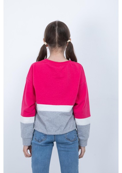 Kız Çocuk Baskılı Sweatshirt modelleri