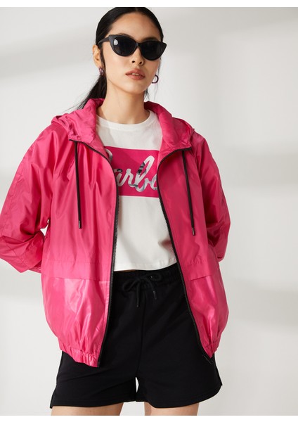 Pembe Kadın Mont 23KB-06