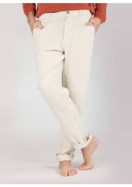 Normal Bel Normal Paça Standart Koyu Bej Erkek Pantolon Mr Tanger Pants fiyatları