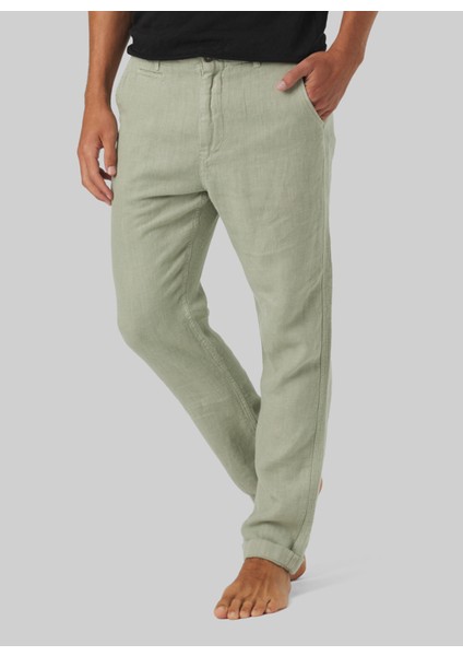 Normal Bel Normal Paça Standart Açık Haki Erkek Pantolon Mr Tanger Pants