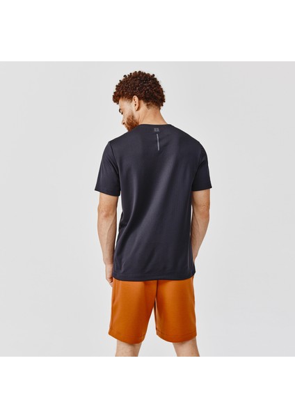 Kalenji Erkek Koşu Tişörtü - Siyah - Dry fırsatları