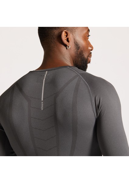 Kiprun Erkek Gri Uzun Kollu Koşu Tişörtü / Yol Koşusu - Kıprun Skıncare indirimleri