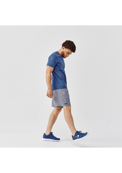 Kalenji Erkek Koşu Tişörtü - Mavi - Dry fırsatları
