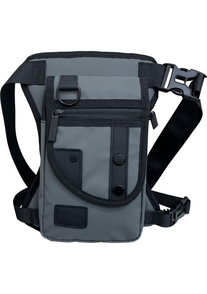 Bırak Bacak Torbası Çanta Balık Tutma Çantası Dayanıklı Uyluk Çantası Bel Paketi Seyahat Gri Için (Yurt Dışından)