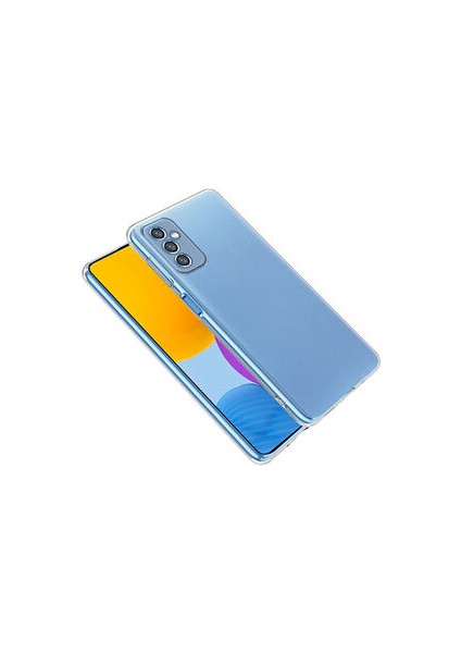 Samsung Galaxy A03S ile Uyumlu Kılıf Şeffaf Kamera Korumalı Esnek Silikon Telefon Kılıfı Kapak