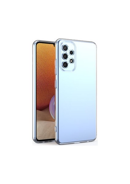 Samsung Galaxy A33 5g ile Uyumlu Kılıf Şeffaf Kamera Korumalı Esnek Silikon Telefon Kılıfı Kapak fırsatları