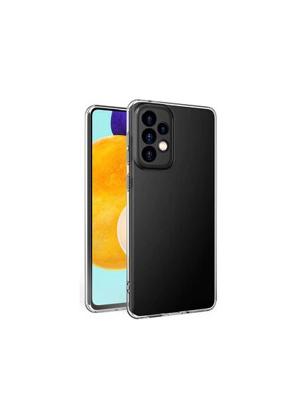 Samsung Galaxy A73 ile Uyumlu Kılıf Şeffaf Kamera Korumalı Esnek Silikon Telefon Kılıfı Kapak fırsatları