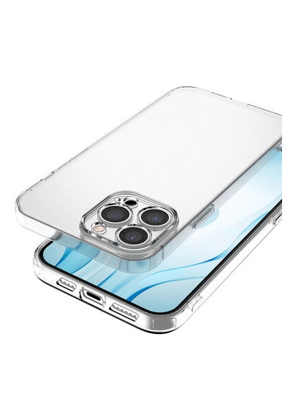 Apple iPhone 13 Pro Max ile Uyumlu Kılıf Şeffaf Esnek Silikon Telefon Kılıfı Kapak fırsatları