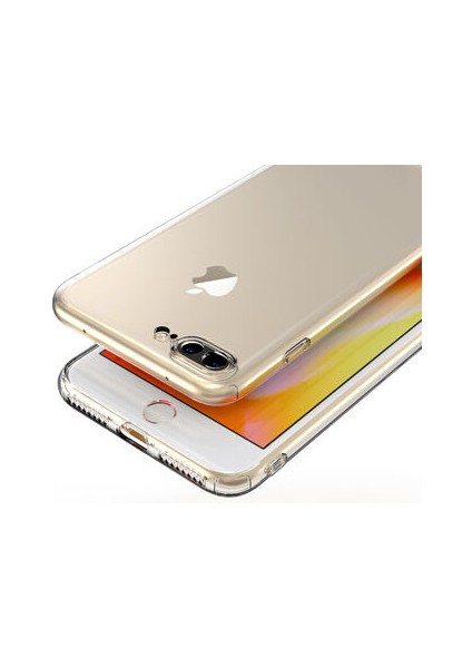 Apple iPhone 7 Plus ile Uyumlu Kılıf Şeffaf Esnek Silikon Telefon Kılıfı Kapak modelleri
