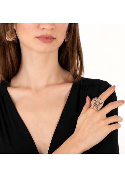 Zirkon Taşlı Küpe Rose fırsatları
