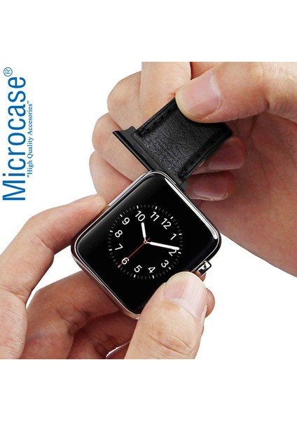 Apple Watch 38-40-41 mm To 22 mm Çevirici Metal Kordon Kayış Adaptörü Set - AL3133