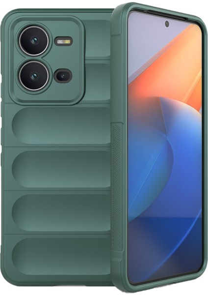 Vivo V25 / V25E / X80 Lite Miami Serisi Darbeye Dayanıklı Silikon Kılıf - AL3420