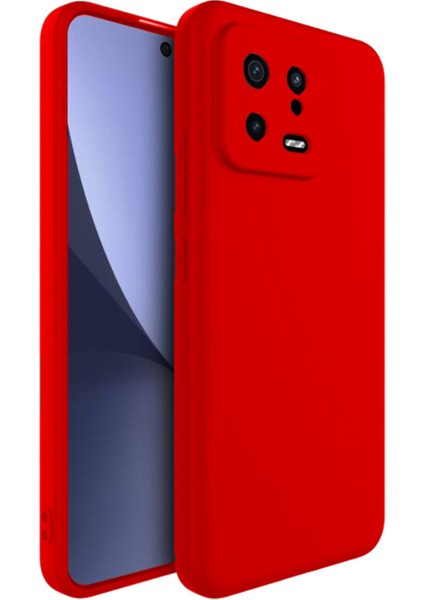 Xiaomi 13 (Global) Campro Serisi Kamera Korumalı Silikon Kılıf - AL3427
