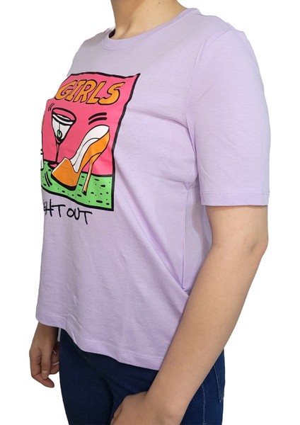 Oversize Minimalist Kadın T-Shirt - Yuvarlak Yaka Kısa Kol Günlük fiyatları