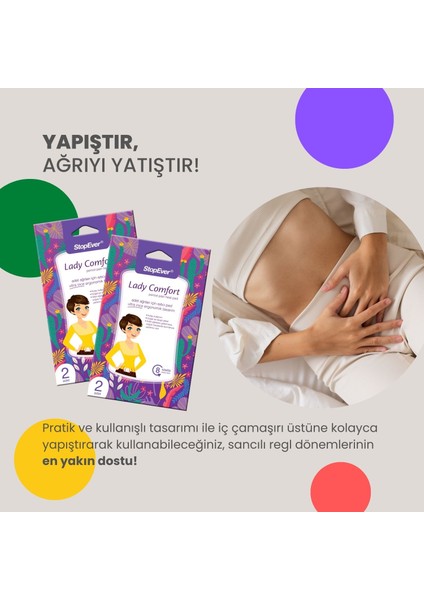 Stopever Lady Comfort  Isıtıcı - 4 Adet (2x2'li Ekonomik Ambalaj)