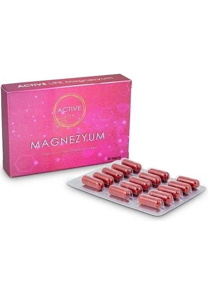 Active Life Magnezyum 30 Kapsül