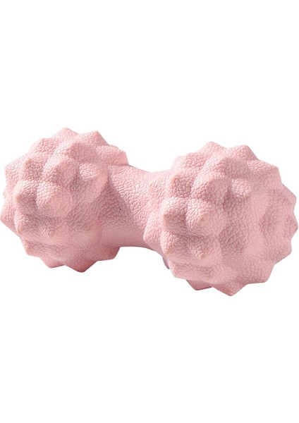 Çift Fıstık Masaj Topu Dikenli Masaj Topu Bacaklar Için Pembe (Yurt Dışından)