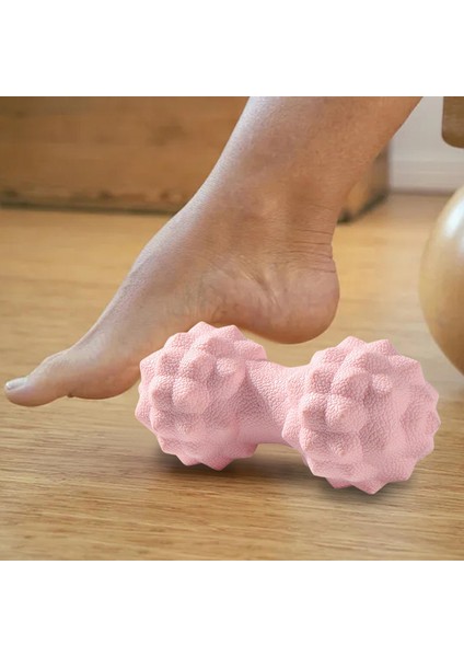 Çift Fıstık Masaj Topu Dikenli Masaj Topu Bacaklar Için Pembe (Yurt Dışından) indirimleri