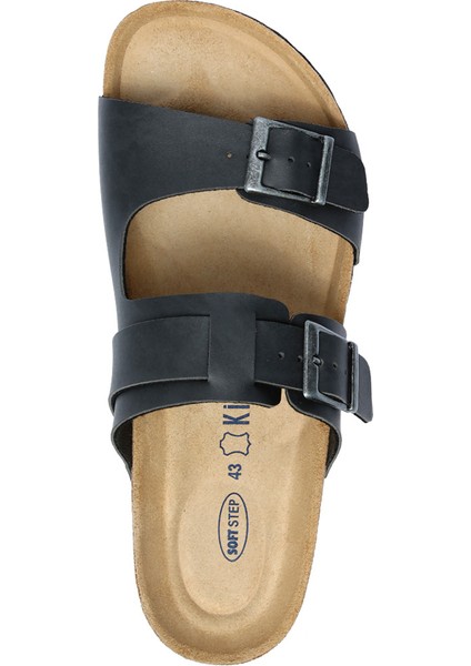 13471 Ch-Kifidis Soft Step Erkek Çift Bantlı Mantar Terlik 41-46