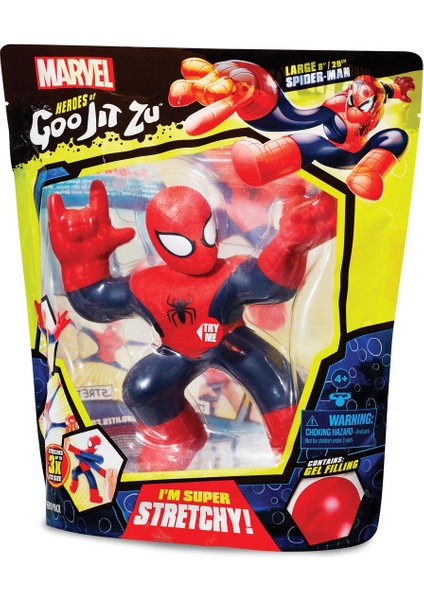 GJT06000 Goojitzu, Marvel- Spider-Man 30CM, +4 Yaş