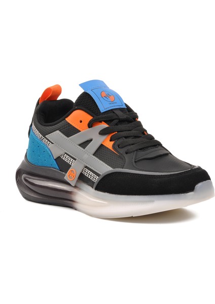 417-43747 Siyah Erkek Sneaker