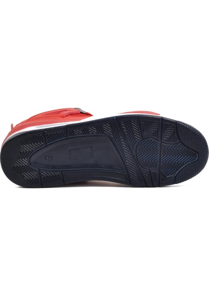 BST-B771 Kırmızı Erkek Hi Sneaker