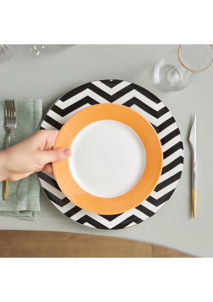 Zigzag 12 Parça 6 Kişilik Porselen Yemek Takımı modelleri