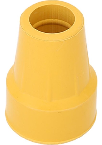 Yumuşak Kauçuk Koltuk Değneği Baston Lastiği - Bej - 22 mm (6 Adet)