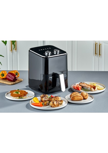 Power  Xl Air Fryer Black