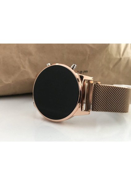 * Mıknatıs Kodron Erkek Kol Saati 'led Ekran' modelleri
