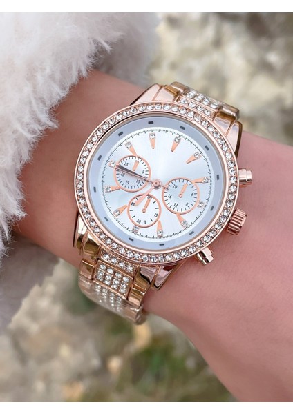 Taşlı Kadın Kol Saati