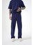 Relaxed Kargo Cepli Baggy Eşofman Gece Mavisi 1