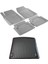 Ford Focus 3 Sedan (Kalın Stepne) 2011 - 2014 Bagaj Havuzu+ 3D Profesyonel Gri Oto Paspas 1
