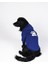 Küçük ve Orta Irk Saks Mavi Baskılı Sweatshirt Marble 2