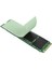 1.0MM*22*70MM Termal Pad M2 SSD Chipset Soğutucu - 7X2CM Silikon Iletken - Yeşil - 6W/MK 2