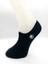 Ciho Socks Daily Kadın 12 Çift Modal Pürüzsüz Siyah Soft Touch Penye Pamuk Görünmez Patik Çorap 2